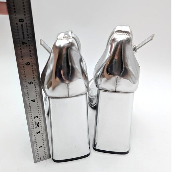 Steve Madden Veronika Platform Chunky Block Heel Sandal Women's Size US10 EU40.5 - Picture 4 of 13